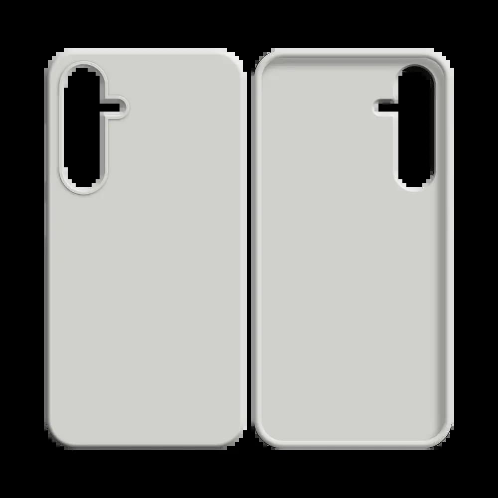 Coque silicone Samsung Galaxy S25 - Blanc - Vue 8