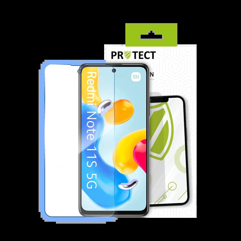 Verre trempé 9H – protection écran Xiaomi Redmi Note 11S 5G – PROTECT Transparent - Vue 16