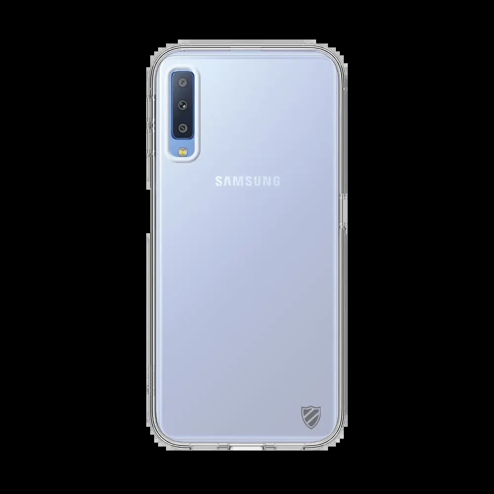 Coque Silicone PROTECT pour Samsung Galaxy A7 2018 Transparent - Vue 8
