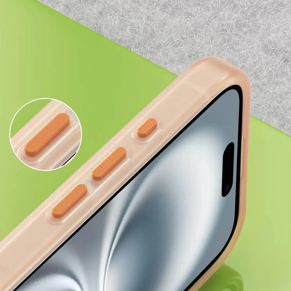 Coque MagSafe bi-matière – iPhone 16 – PROTECT MF-006 Orange - Vue 7