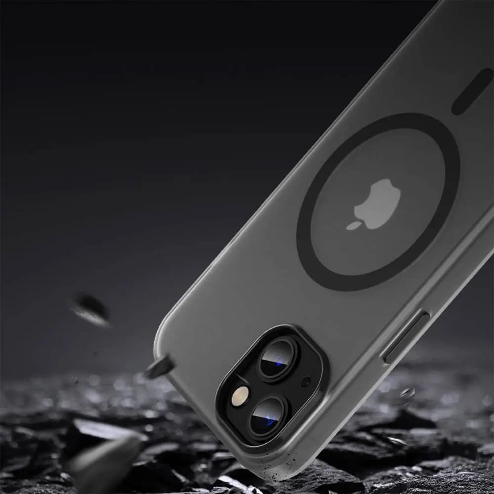 Coque MagSafe bi-matière – iPhone 13 – PROTECT MF-006 Noir - Vue 24