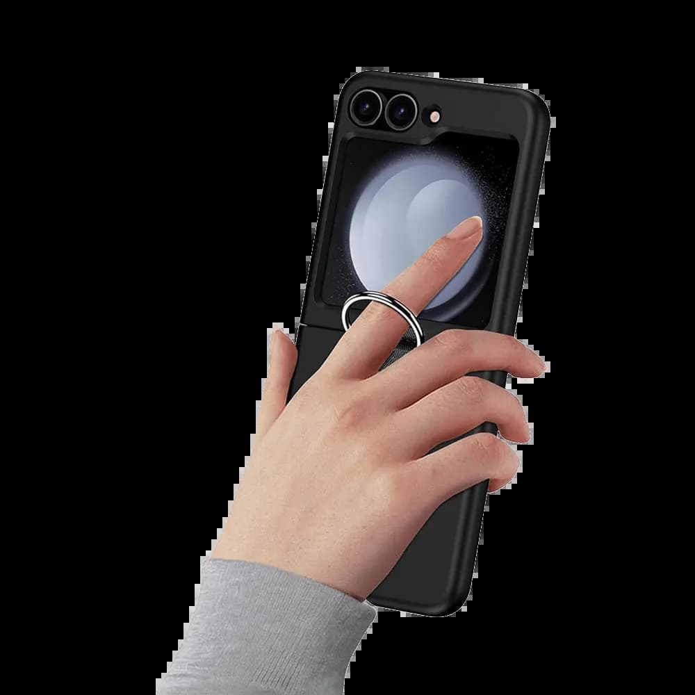 Coque de Protection avec Anneau Z-FL2 Samsung Galaxy Z Flip 6 5G Noir - Vue 24