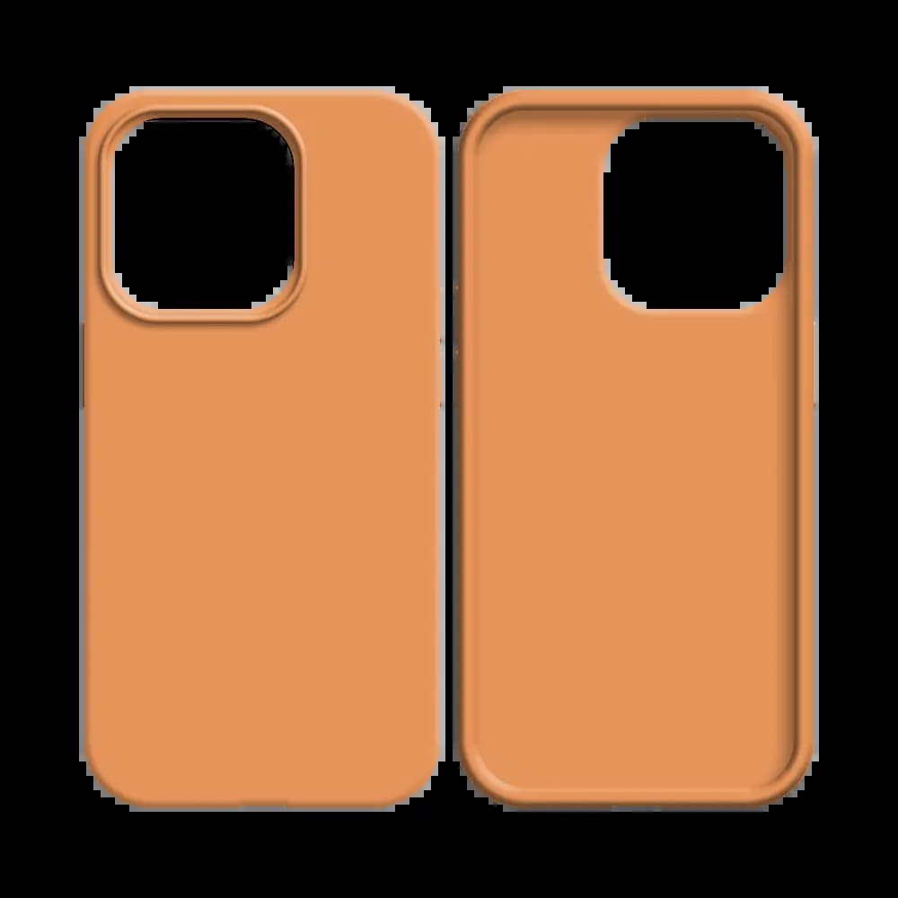 Coque silicone iPhone 14 Plus - Corail - Vue 12