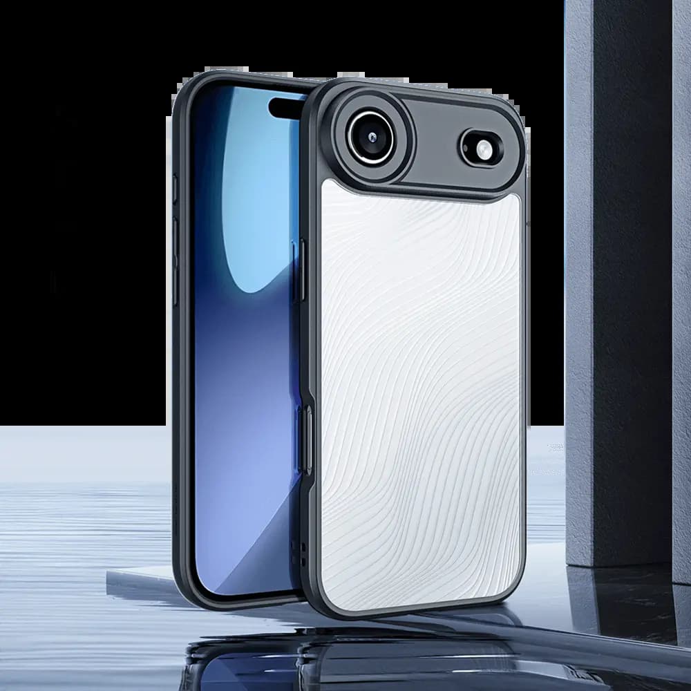 Coque anti-chocs finition mate – iPhone Air – Dux Ducis Aimo Noir - Vue 7