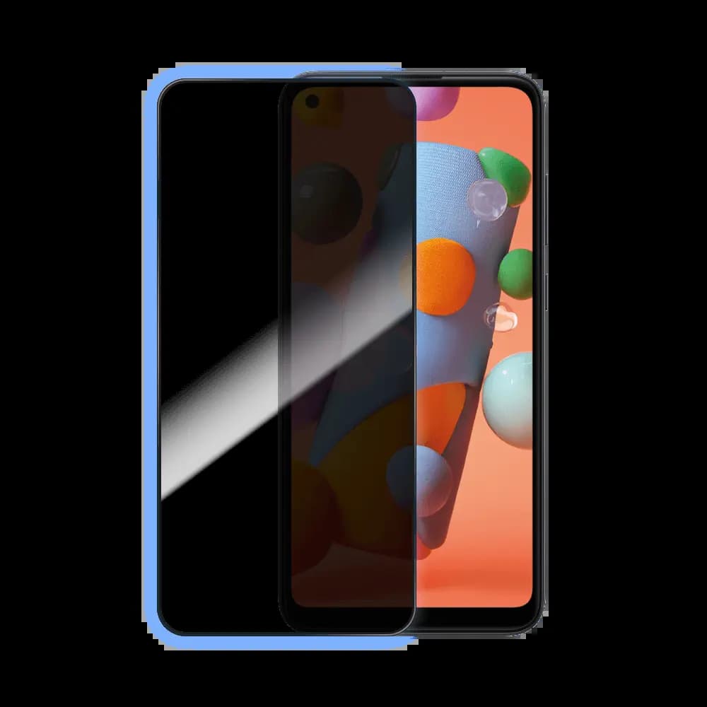 Verre Trempé PRIVACY PROTECT pour Samsung Galaxy A11 Transparent