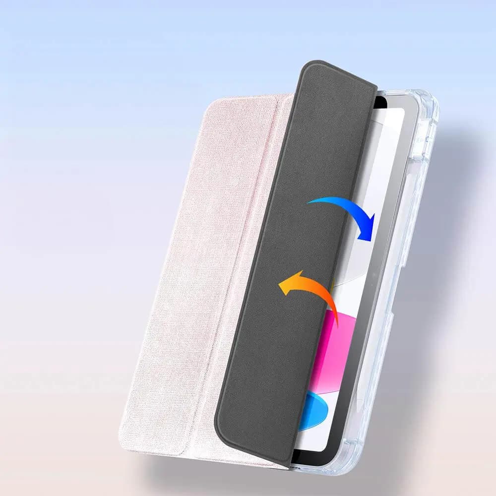 Housse de Protection Dux Ducis pour Apple iPad 10 Rose - Vue 16