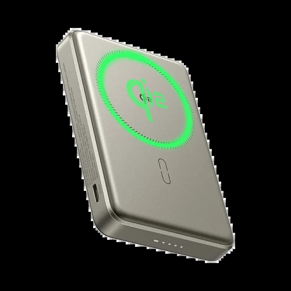 Batterie externe sans fil 15W magnétique 5000mAh charge rapide – ESR MagSlim Noir