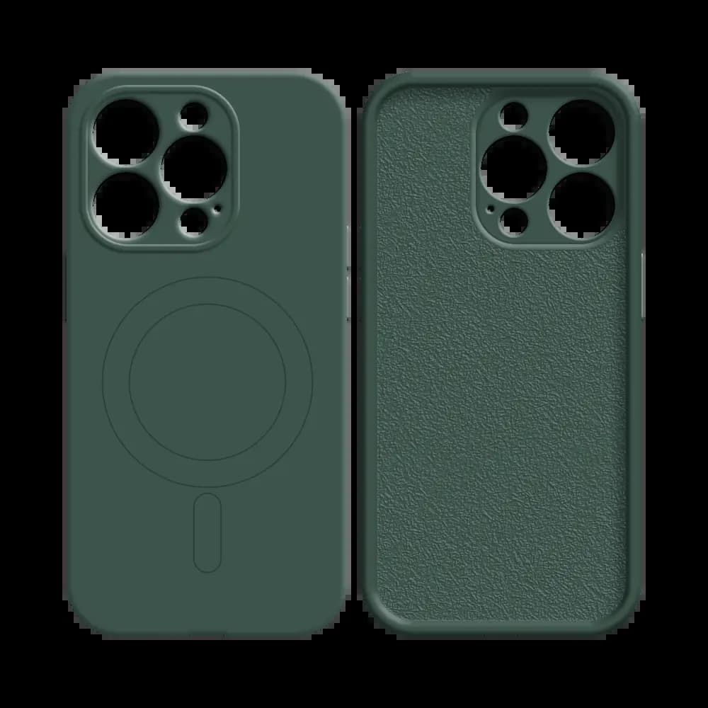 Coque de Protection PROTECT pour Apple iPhone 15 Pro Max MagSafe Vert Foncé