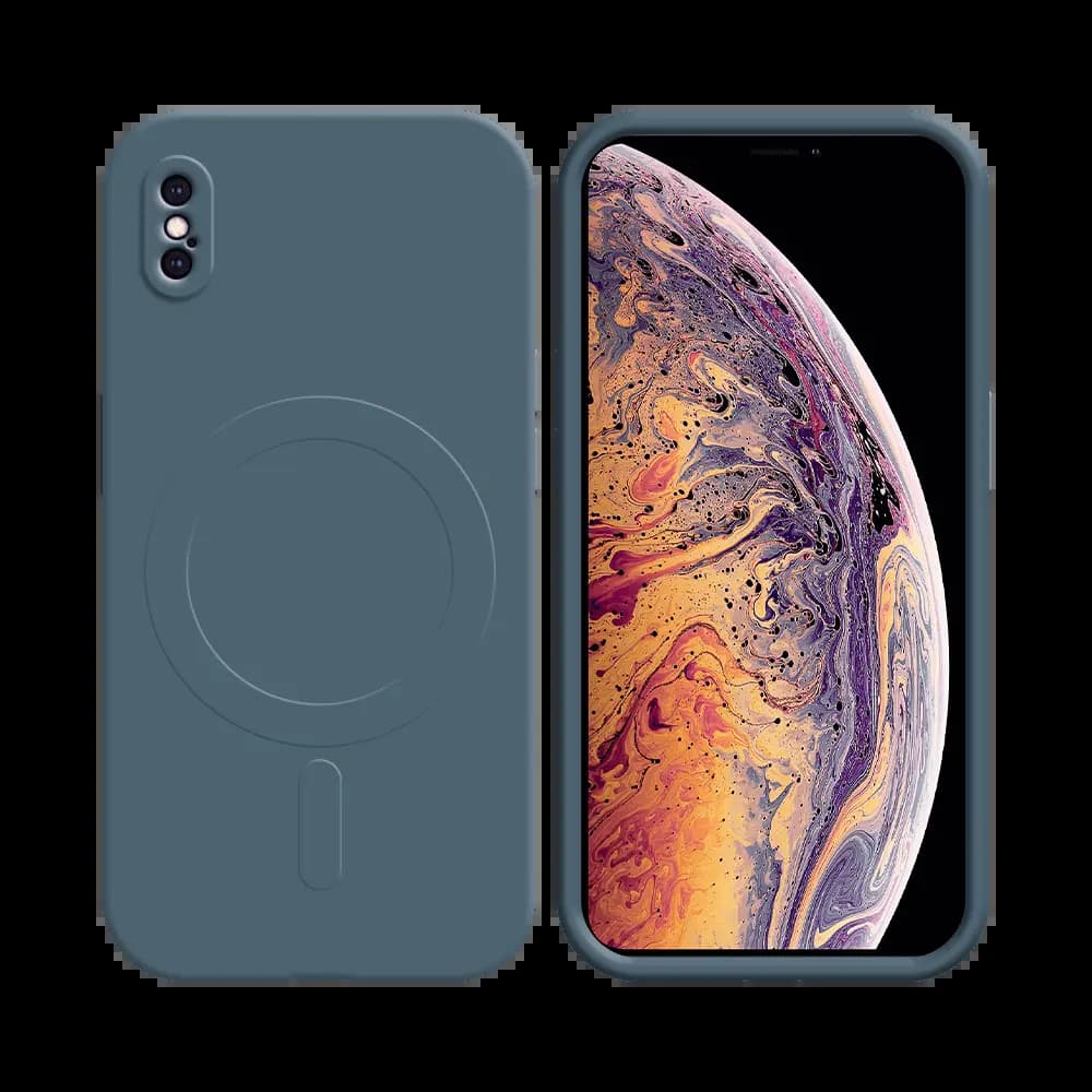 Coque de Protection PROTECT pour Apple iPhone X & iPhone XS MagSafe Bleu