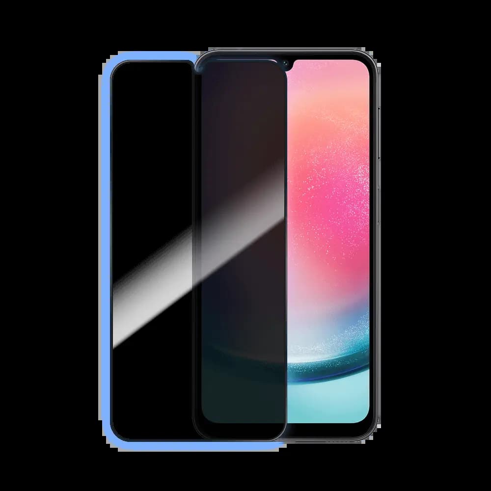 Verre Trempé PRIVACY PROTECT pour Samsung Galaxy A24 4G, Galaxy A25 5G, Galaxy A15 Transparent