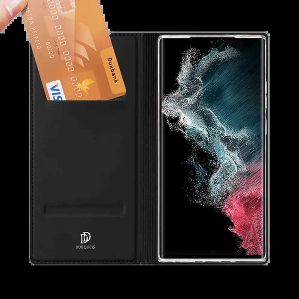 Housse de Protection Dux Ducis pour Samsung Galaxy S22 Ultra Noir
