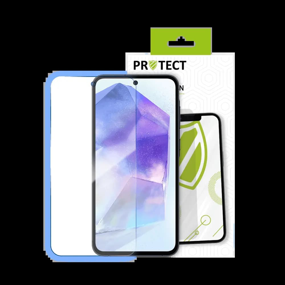 Verre Trempé Classique PROTECT pour Samsung Galaxy A55 5G A556 Transparent