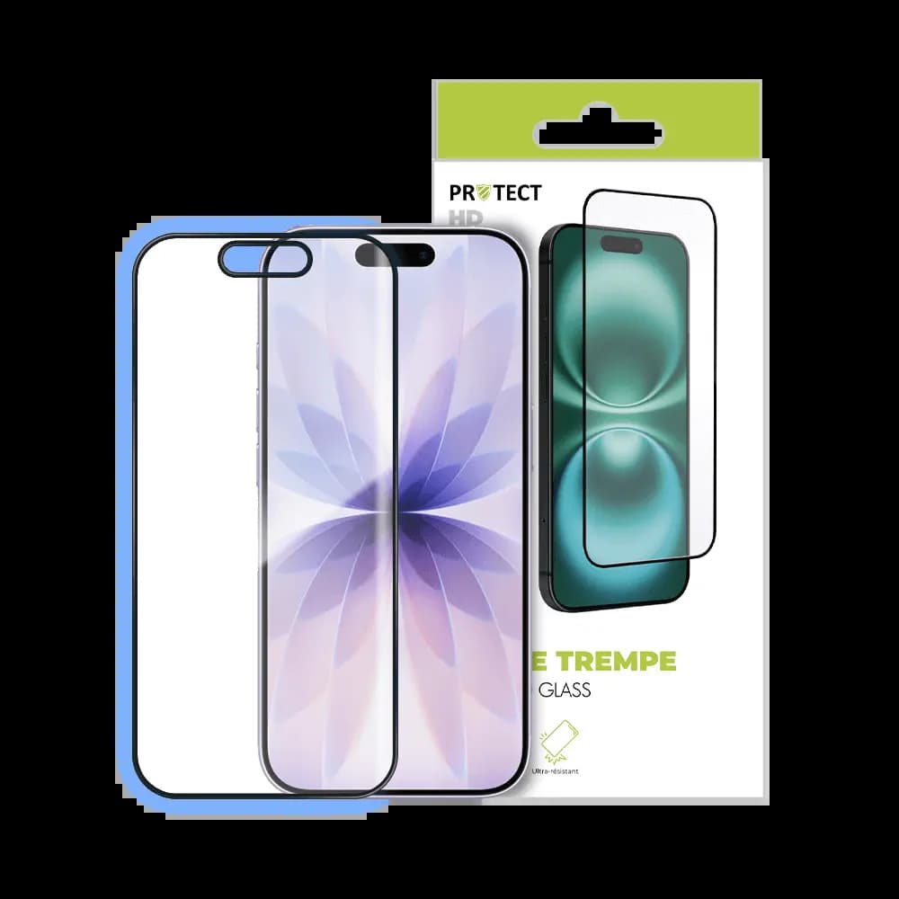 Verre Trempé HD PROTECT pour Apple iPhone 17 Transparent
