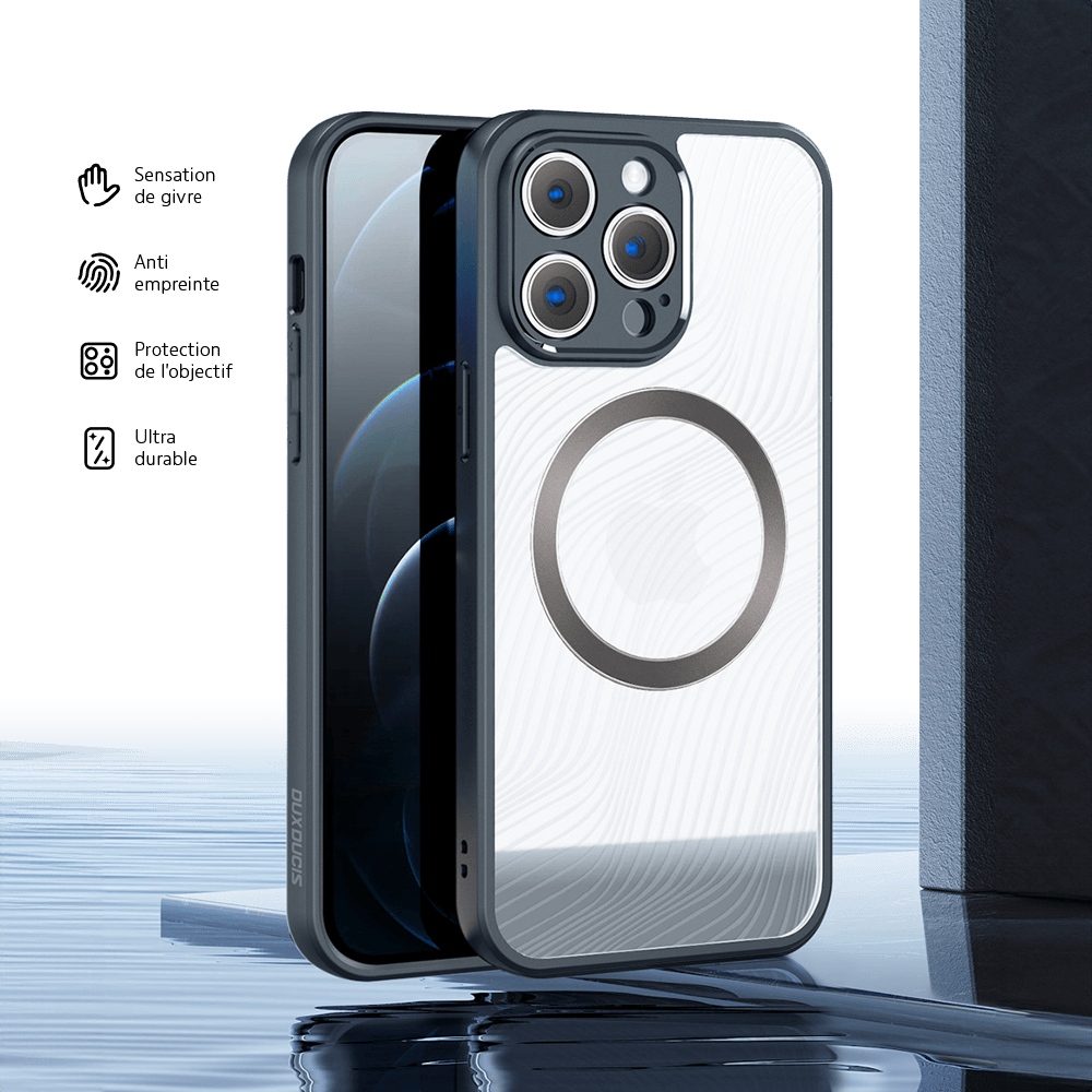 Coque de Protection MagSafe Dux Ducis pour Apple iPhone 12 Pro Max Noir