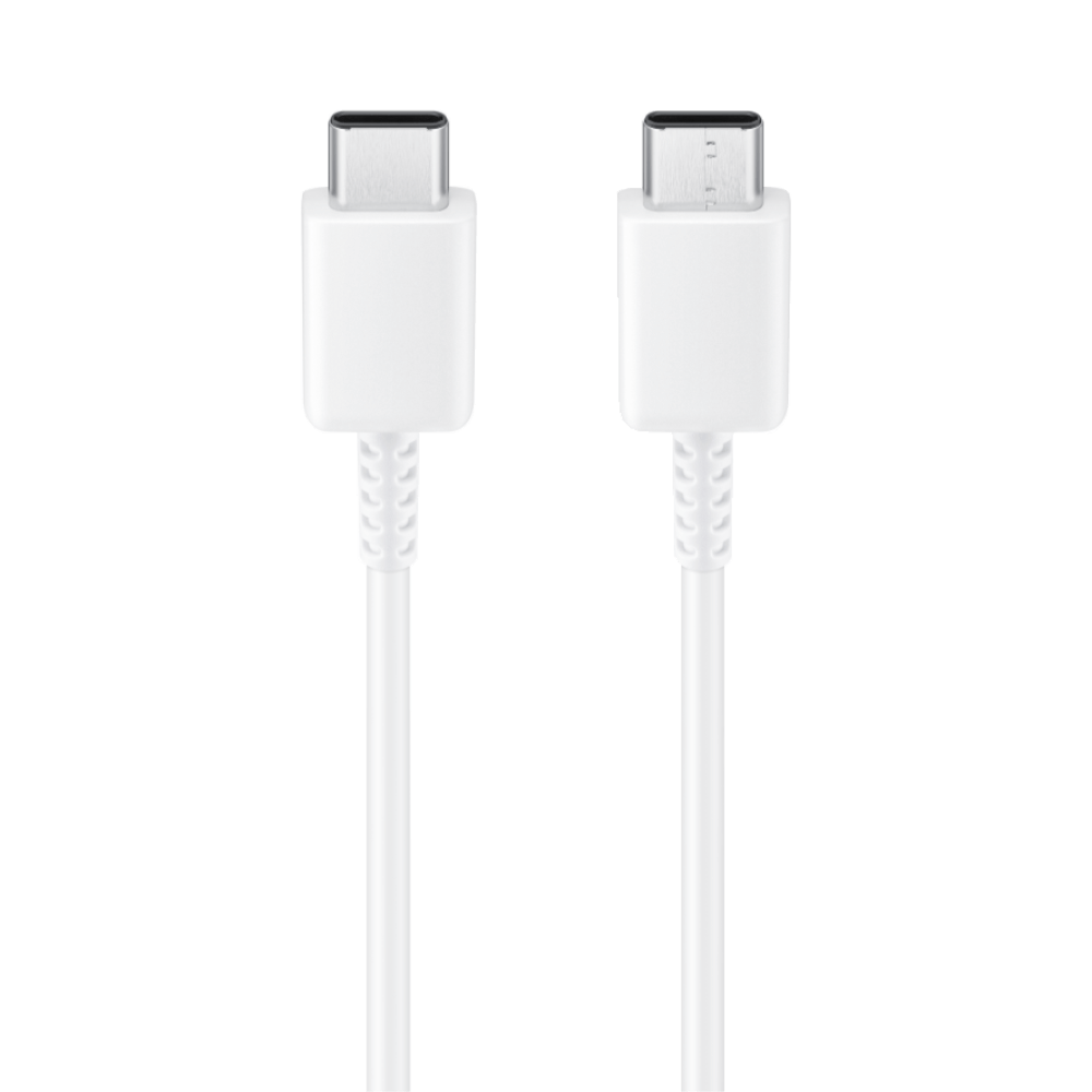 Câble Data Type-C vers Type-C Samsung 25W 3A 1.8m GP-TOU021RFCWW Bulk Blanc