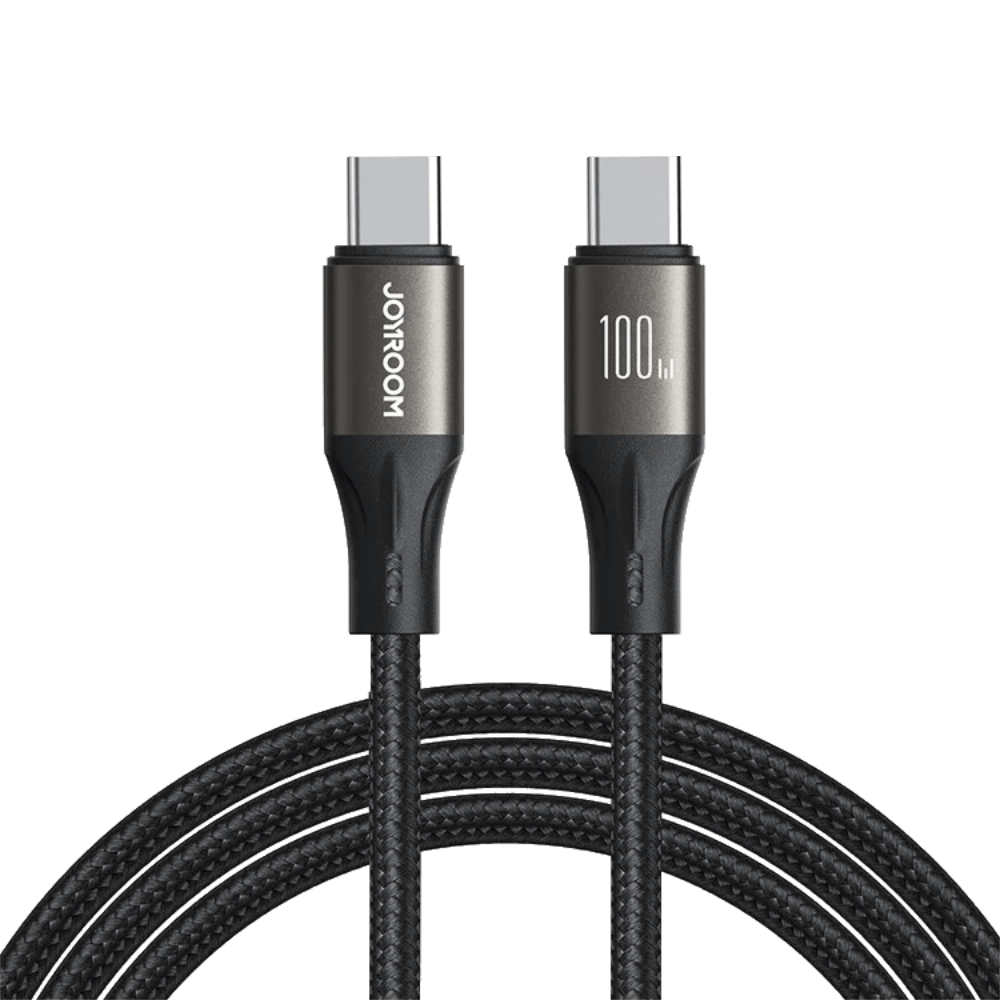 Câble Data Type-C vers Type-C JOYROOM Light-Speed Series 100W (1.2m) Noir