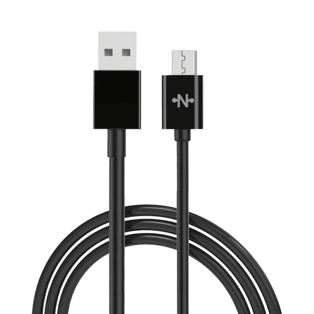 Câble Data USB vers Micro USB CONNECT (1m) Noir