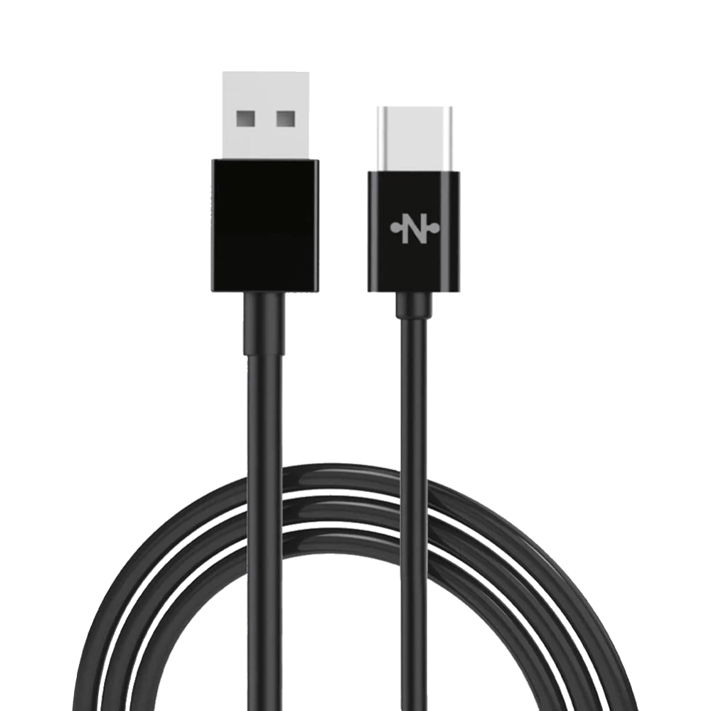 Câble Data USB vers Type-C CONNECT (1m) Noir