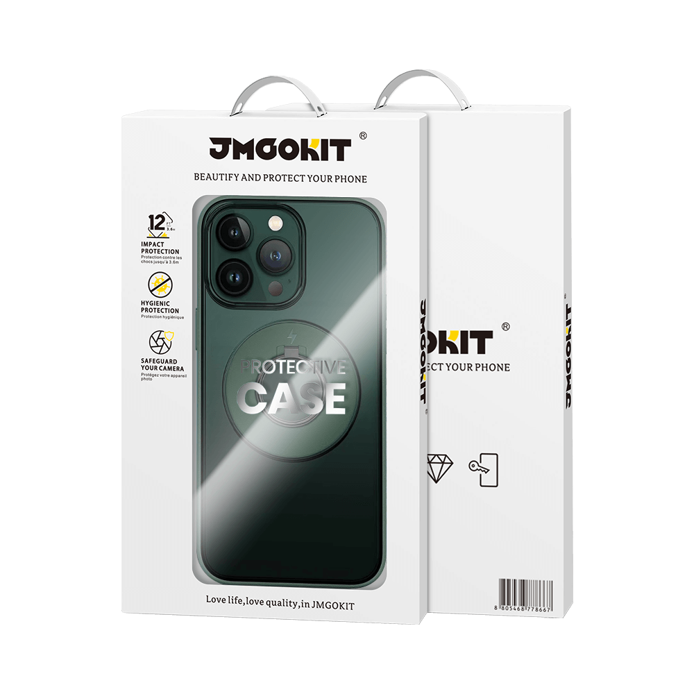 Coque de Protection MagSafe JMGOKIT pour Apple iPhone 13 Pro Vert Foncé