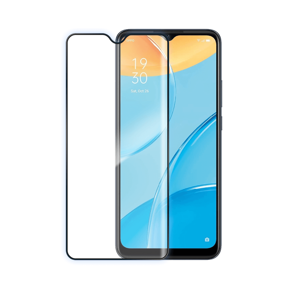 Verre trempé intégral 5D 9H – protection écran OPPO A15 – PROTECT Noir