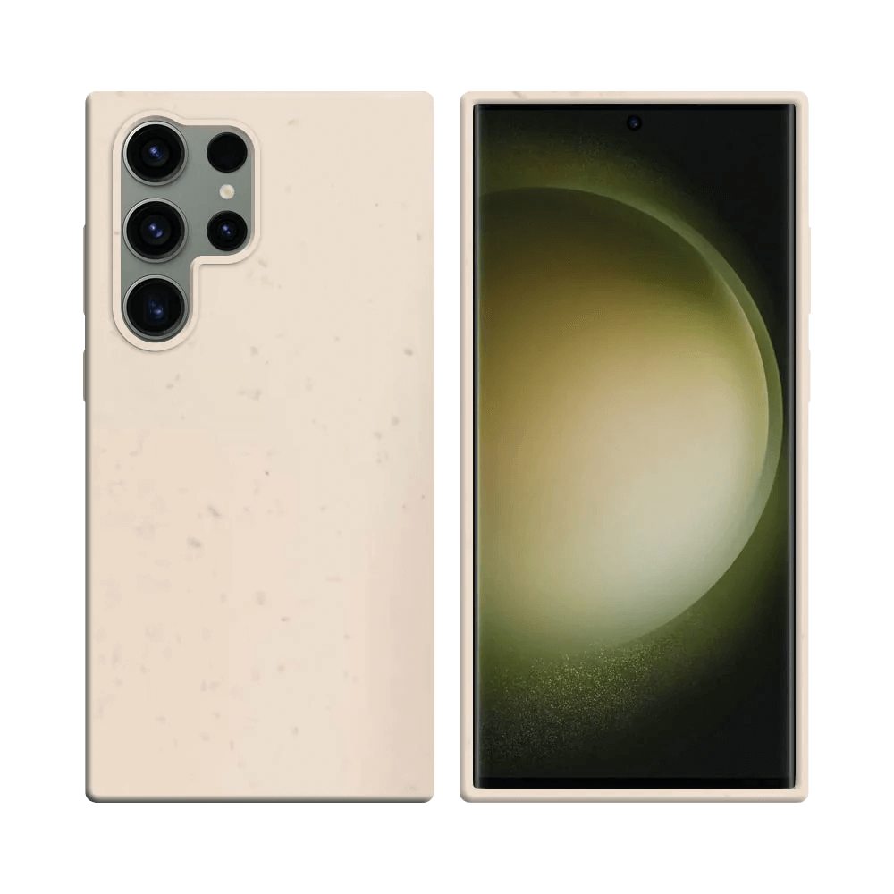 Coque Bambou Biodégradable PROTECT pour Samsung Galaxy S23 Ultra 5G Rose