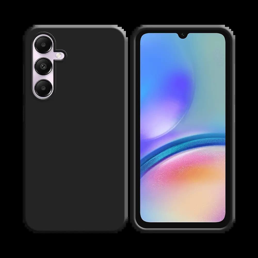 Coque Silicone Compatible pour Samsung Galaxy A05s A057 (#3) Noir