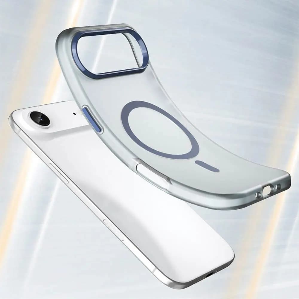 Coque MagSafe bi-matière – iPhone Air – PROTECT MF-006 Bleu Marine