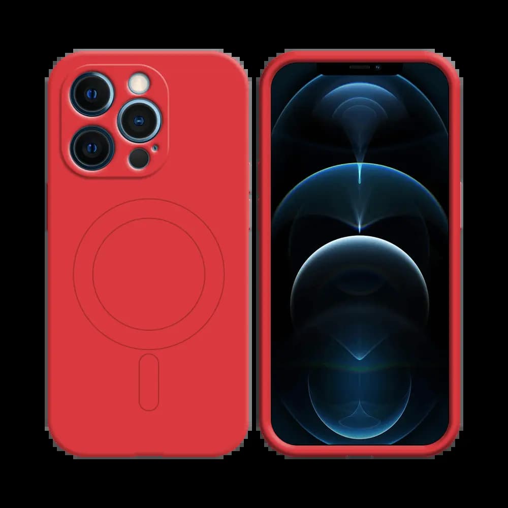 Coque de Protection PROTECT pour Apple iPhone 12 Pro MagSafe Rouge