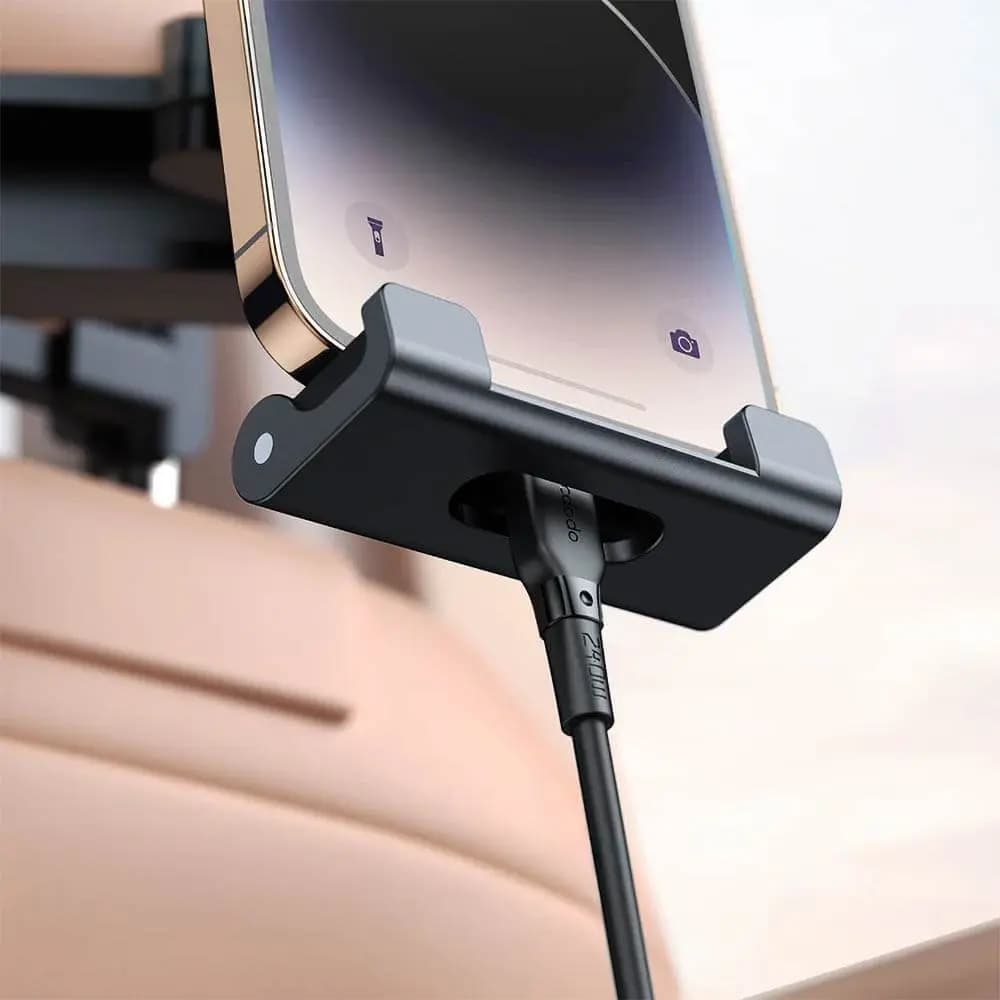 Support Smartphone et Tablette pour Appui-Tête Mcdodo Noir - Vue 5