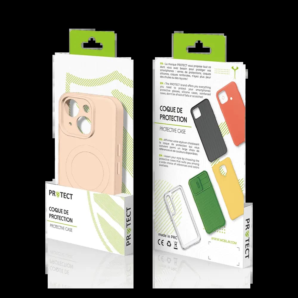 Coque de Protection PROTECT pour Apple iPhone 14 MagSafe Rose