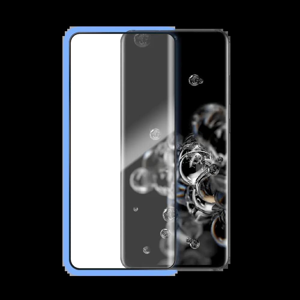 Verre trempé intégral 5D 9H – protection écran Samsung Galaxy S20 Ultra – PROTECT Noir