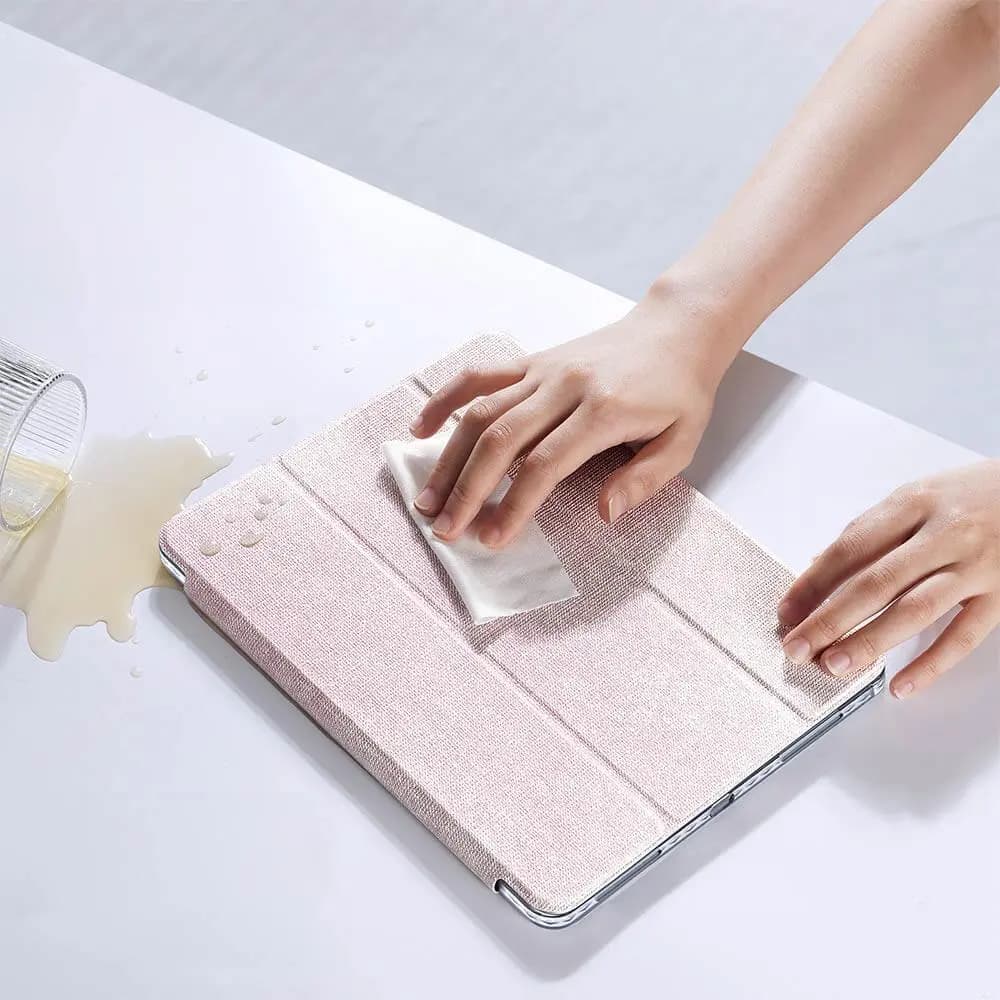 Housse de Protection Dux Ducis pour Apple iPad 10 Rose - Vue 5