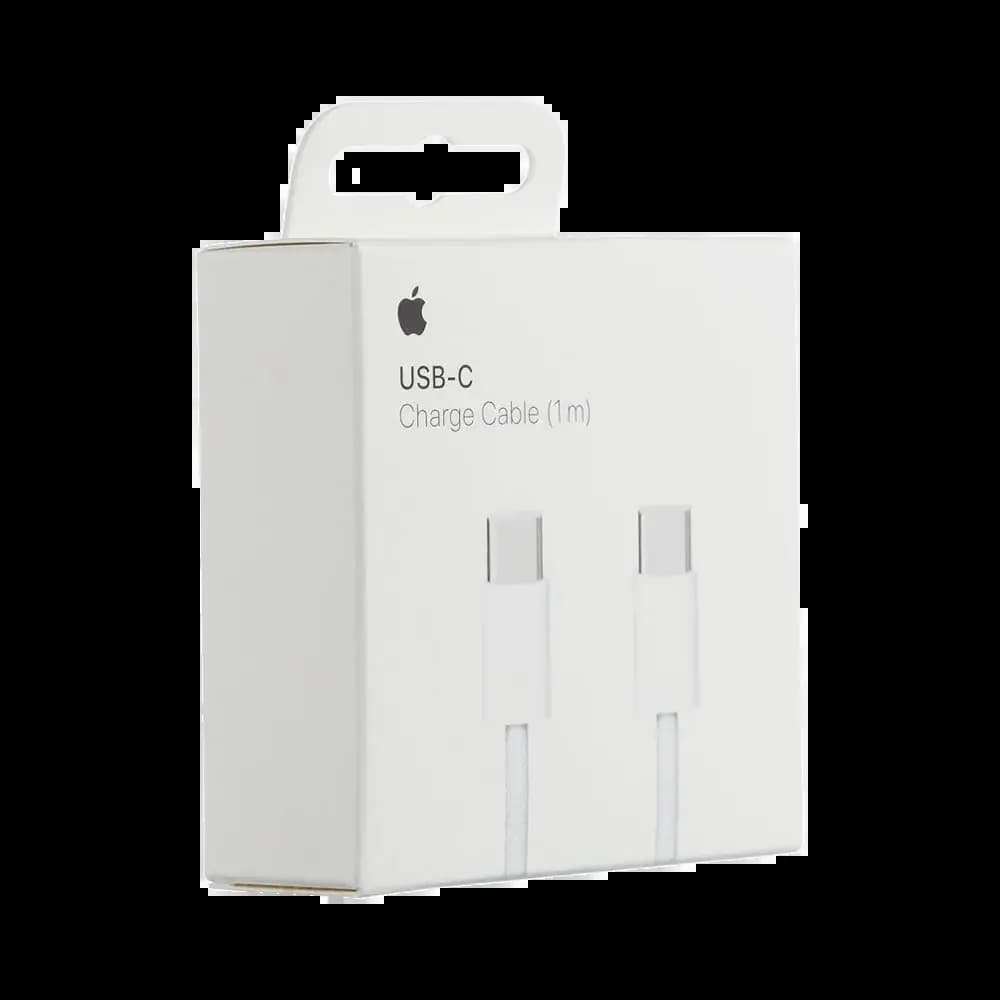 Câble Data Type-C vers Type-C Apple 60W (1m) Blanc