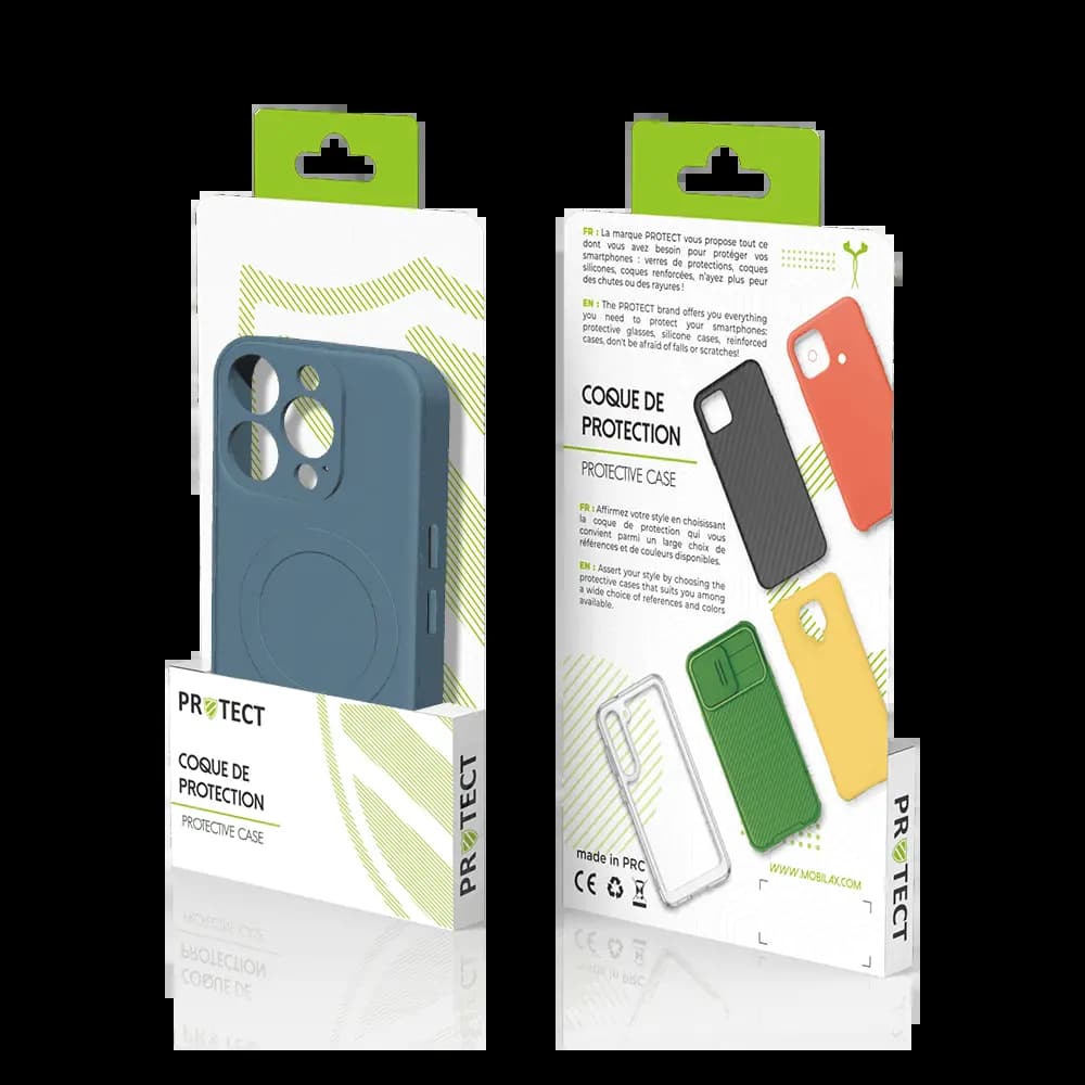 Coque de Protection PROTECT pour Apple iPhone 12 Pro Max MagSafe Bleu