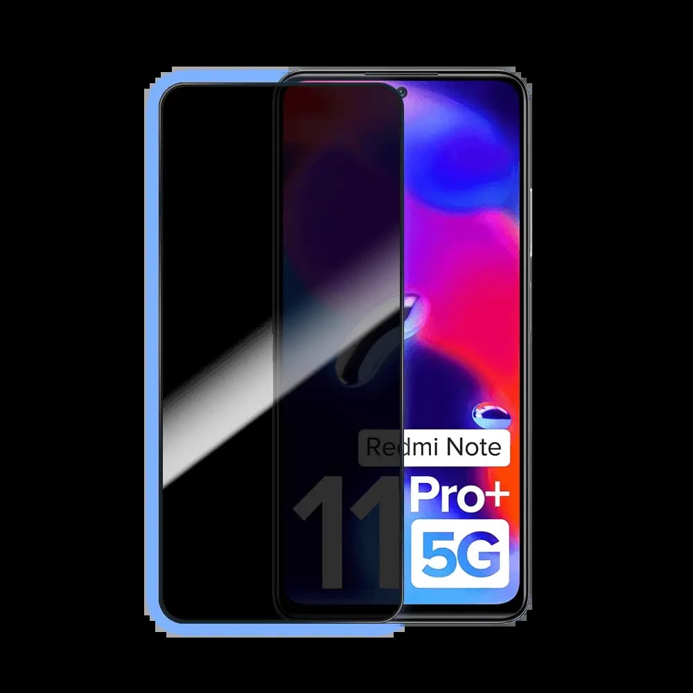 Verre Trempé PRIVACY PROTECT pour Xiaomi Redmi Note 11 Pro+ 5G Transparent