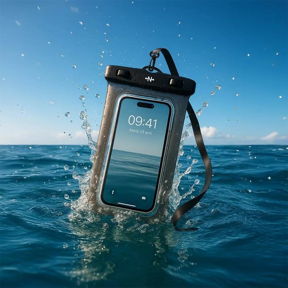 Pochette de Protection Étanche CONNECT Noir