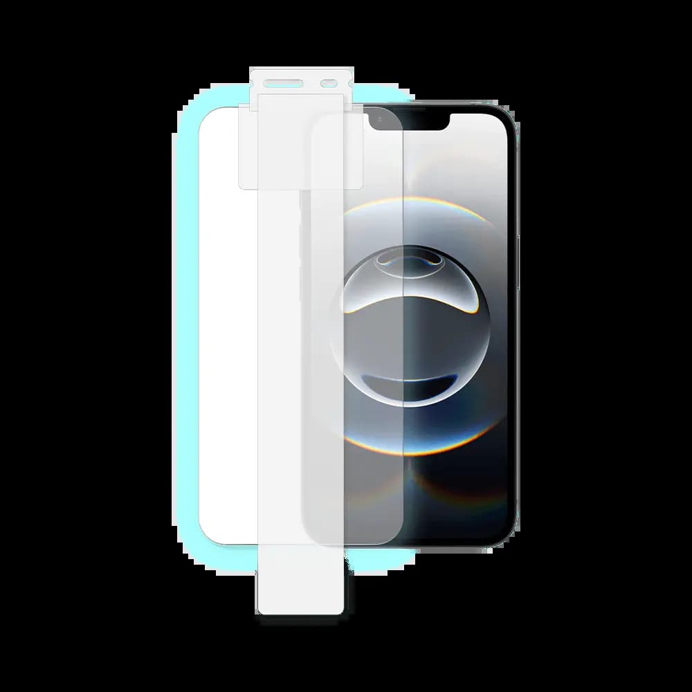 Verre Trempé (x2) avec Applicateur Installation Facile PROTECT pour Apple iPhone 13 Pro/iPhone 13/iPhone 14/iPhone 16e