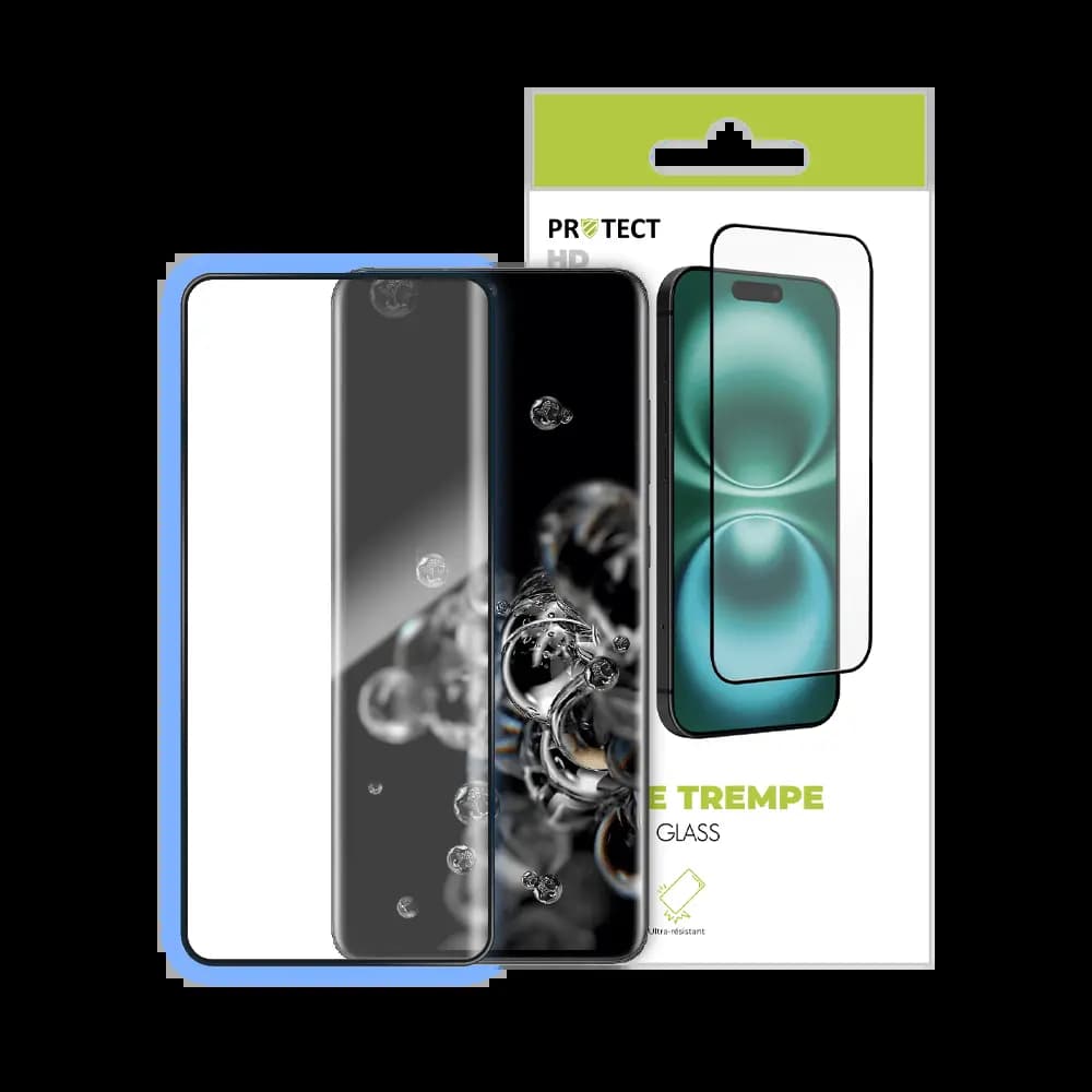Verre Trempé HD PROTECT pour Samsung Galaxy S20 Ultra Transparent