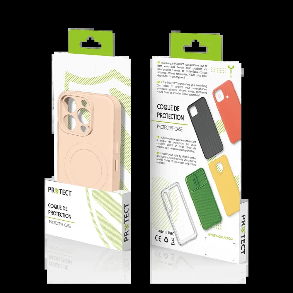 Coque de Protection PROTECT pour Apple iPhone 15 Pro MagSafe Rose