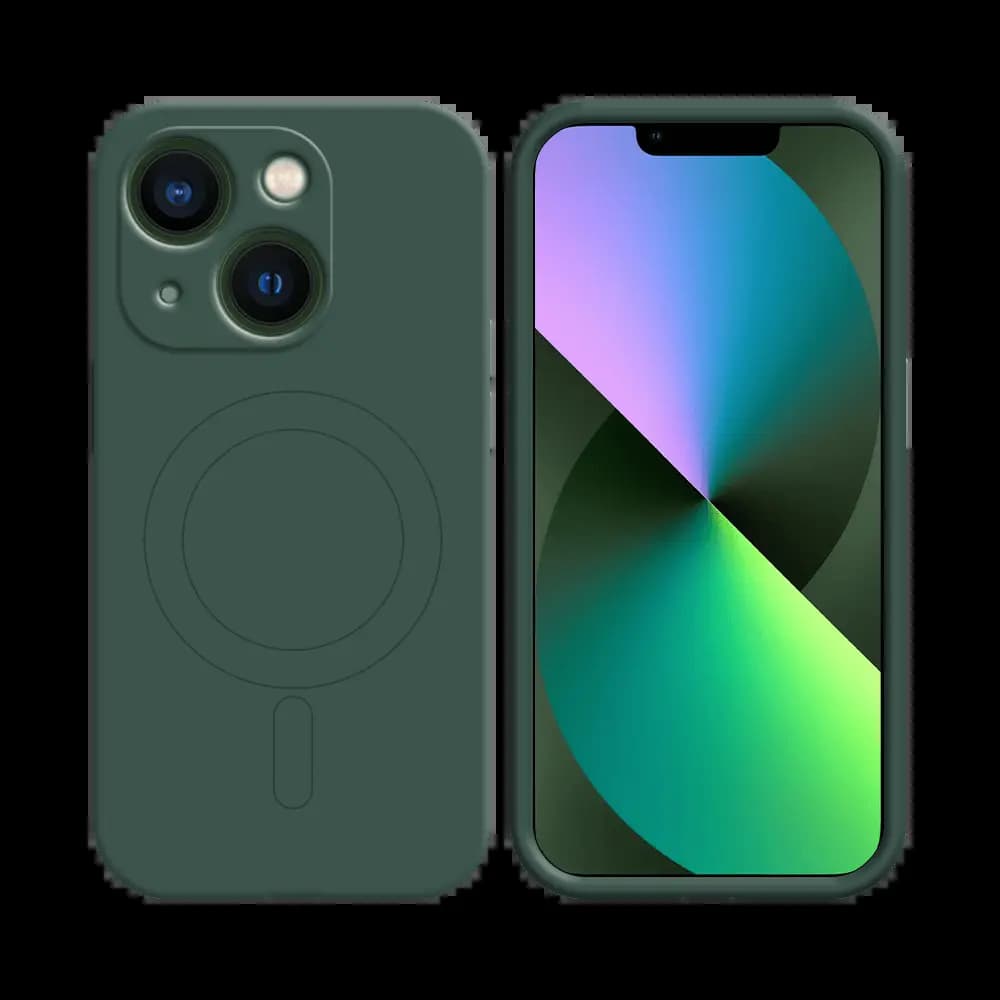 Coque de Protection PROTECT pour Apple iPhone 13 MagSafe Vert Foncé