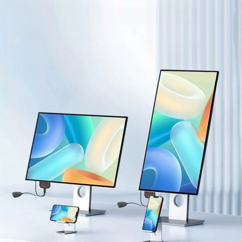 Récepteur d'Affichage Wifi Yesido 2.4G 4K Dongle HDMI sans Fil Miracast pour Projecteur et TVHD Noir