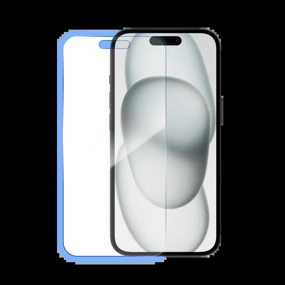 Verre Trempé Classique PROTECT pour Apple iPhone 15 Plus Transparent
