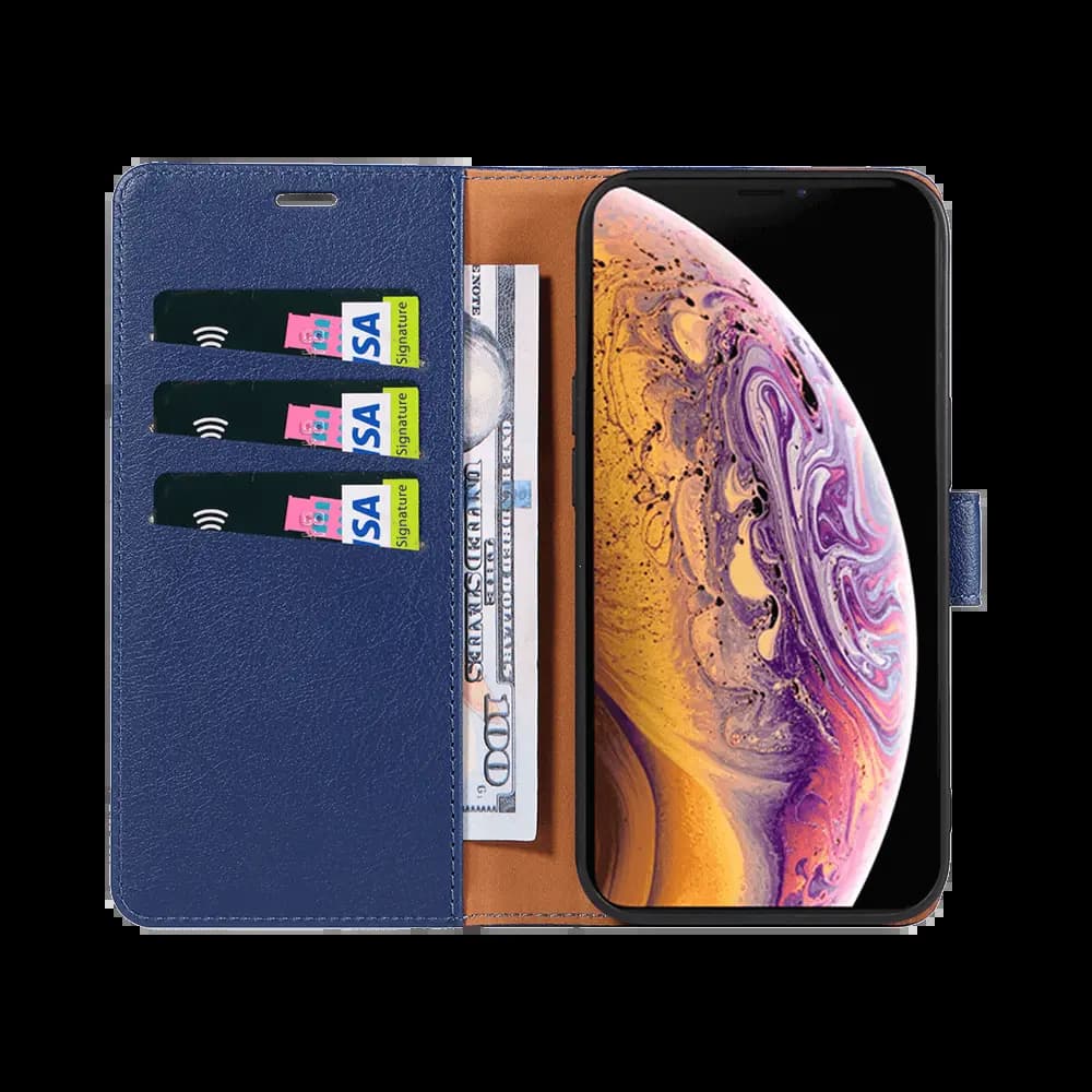 Housse de Protection PROTECT pour Apple iPhone X & iPhone XS Bleu Marine