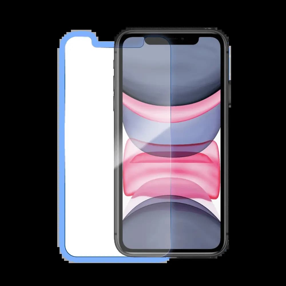 Verre Trempé Classique PROTECT pour Apple iPhone 11 & iPhone XR Transparent