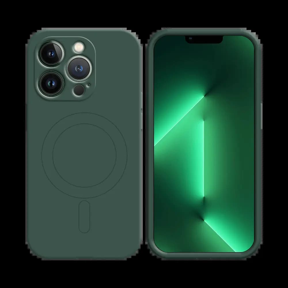 Coque de Protection PROTECT pour Apple iPhone 13 Pro MagSafe Vert Foncé