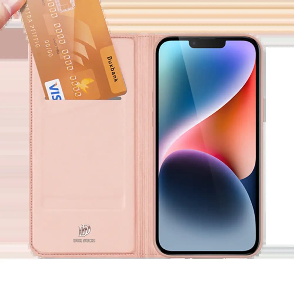 Housse de Protection Skin Pro Dux Ducis pour Apple iPhone 13 Bleu