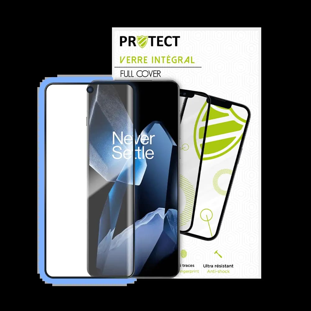 Verre trempé intégral 5D 9H – protection écran OnePlus 13 5G – PROTECT Noir