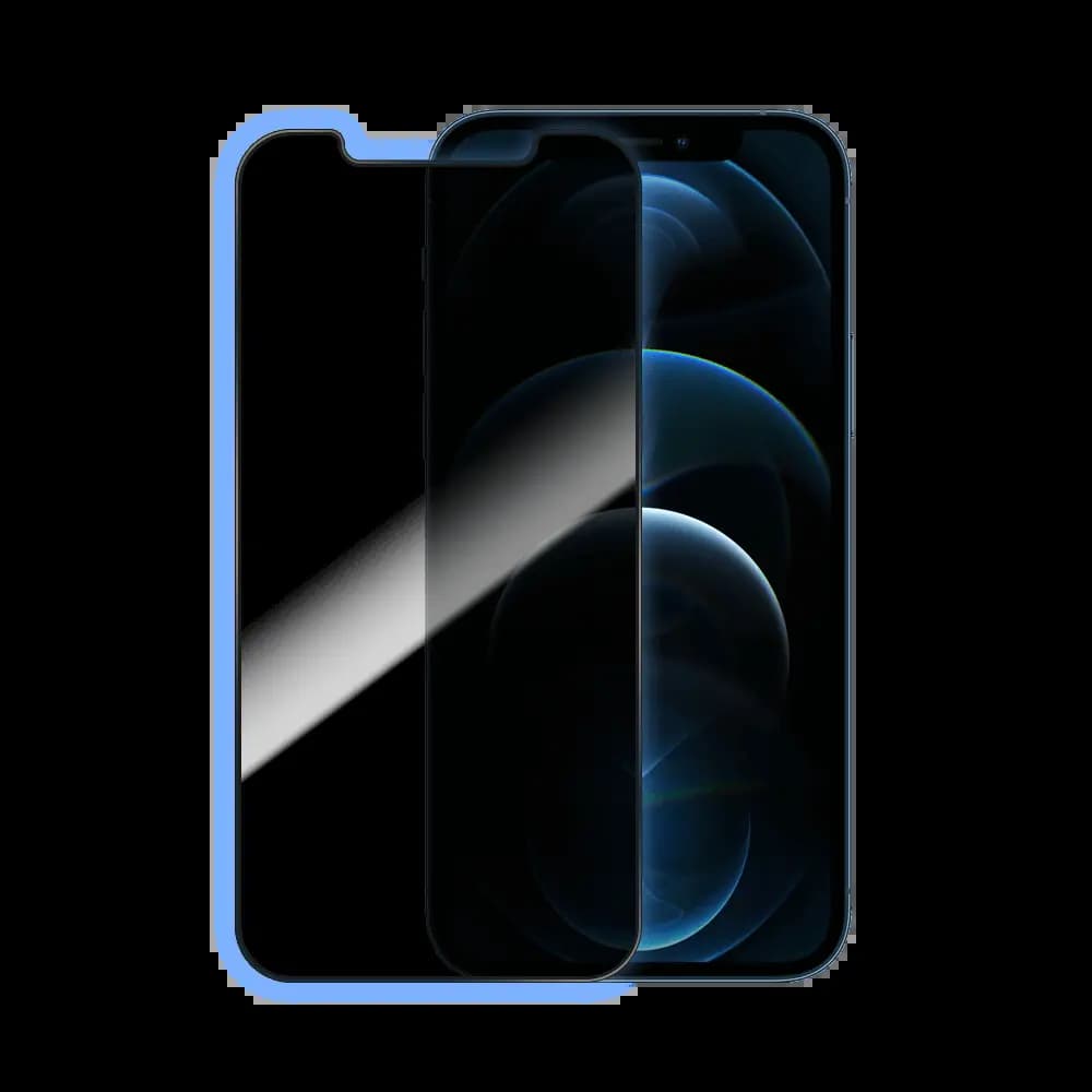 Verre Trempé PRIVACY PROTECT pour Apple iPhone 12 & iPhone 12 Pro Transparent