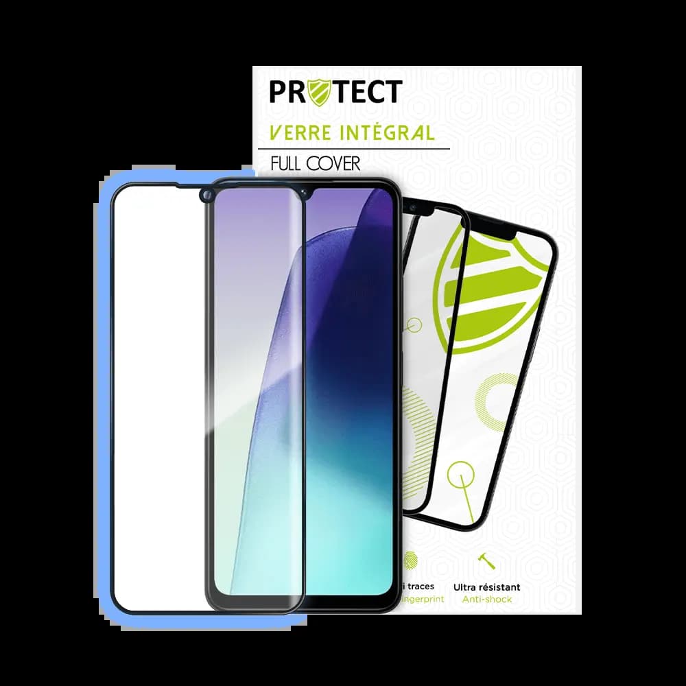 Verre trempé intégral 5D 9H – protection écran Xiaomi Redmi 14C – PROTECT Noir