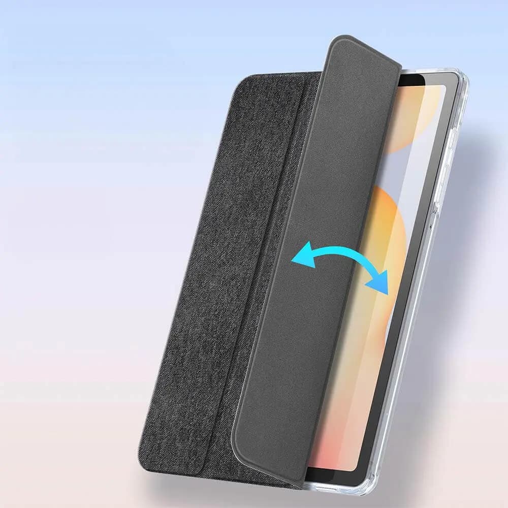 Housse de Protection Dux Ducis pour Samsung Galaxy Tab S6 Lite Wi-Fi, Galaxy Tab S6 Lite 4G, Galaxy Tab S6 Lite 2022 Wi-Fi, Galaxy Tab S6 Lite 2022 4G, Galaxy Tab S6 Lite 2024 Wi-Fi & Galaxy Tab S6 Lite 2024 4G Noir - Vue 16